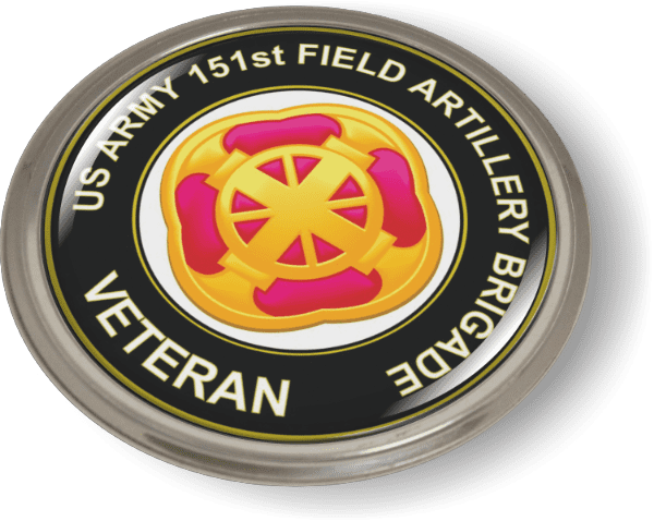 151st Field Artillery Brigade Veteran Emblem